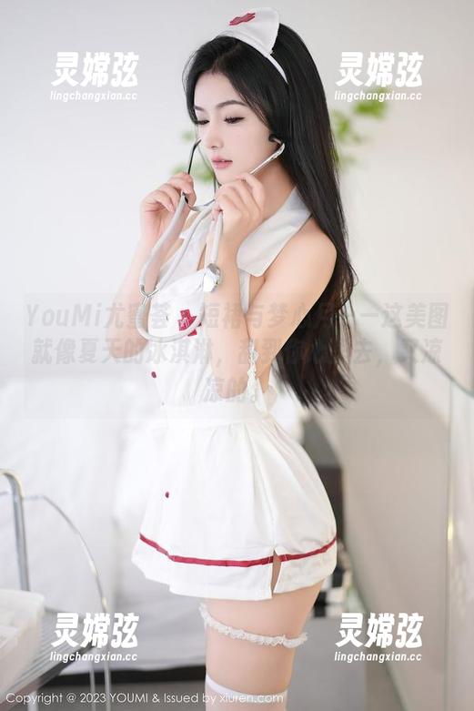 YouMi尤蜜荟 - 短裙与梦心月——这美图就像夏天的冰淇淋，甜到你心里去，又凉凉的。