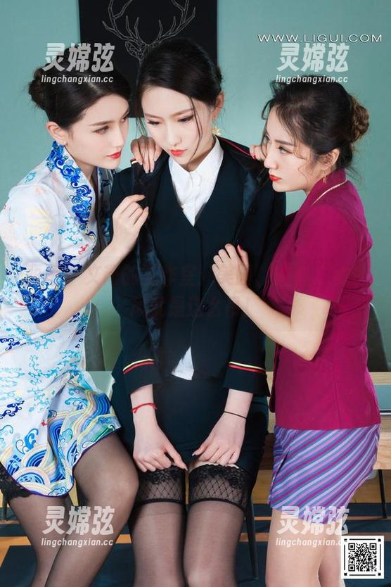 丽柜 - 文芮的工作室：美图、套图，秘书风就是这么吊！