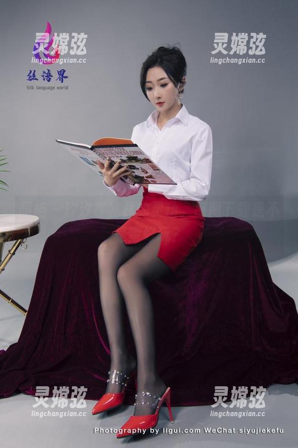 丽柜 - 汐汐在秘林的灵动，原图下载是不是蛮好玩？