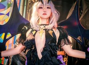又是一组豹纹美图，伊喵君_Nya好像把资源用到了极致地步。