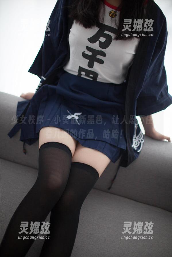 少女秩序 - 小葵最新黑色，让人忍不住多看几眼的作品，哈哈！
