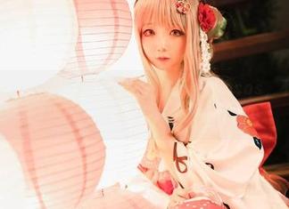 看了楚楚子w的婚纱照，附送一张神无表情的cos，不知道合不合适？