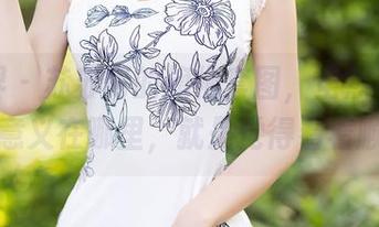 语画界 – 苏苏阿的旗袍套图，虽然不知道看的意义在哪里，就是觉得看着顺眼。